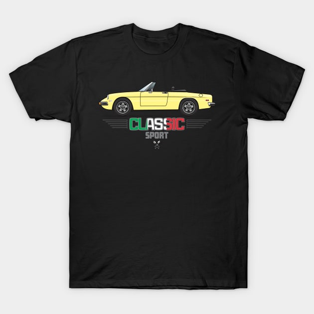 Sport Yellow T-Shirt by JRCustoms44